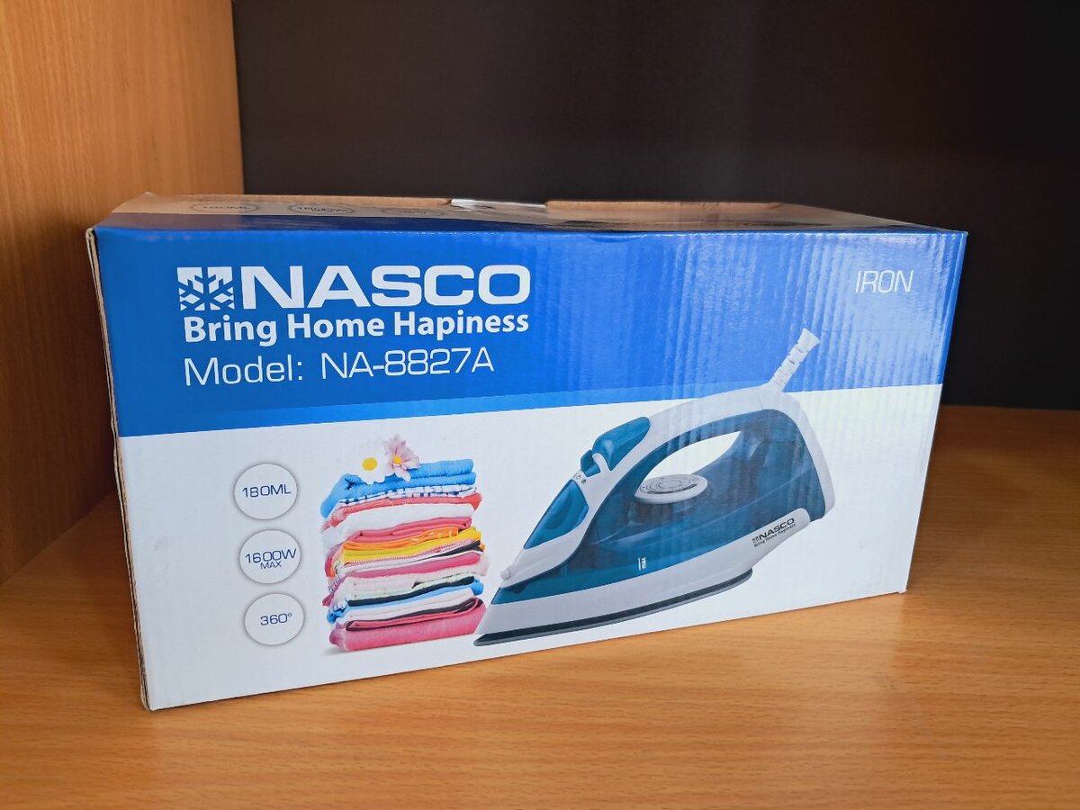 Portable Nasco steam Iron