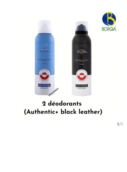 Lot de 2 Déodorants Aviator