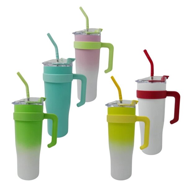 Gobelet Isotherme avec Paille