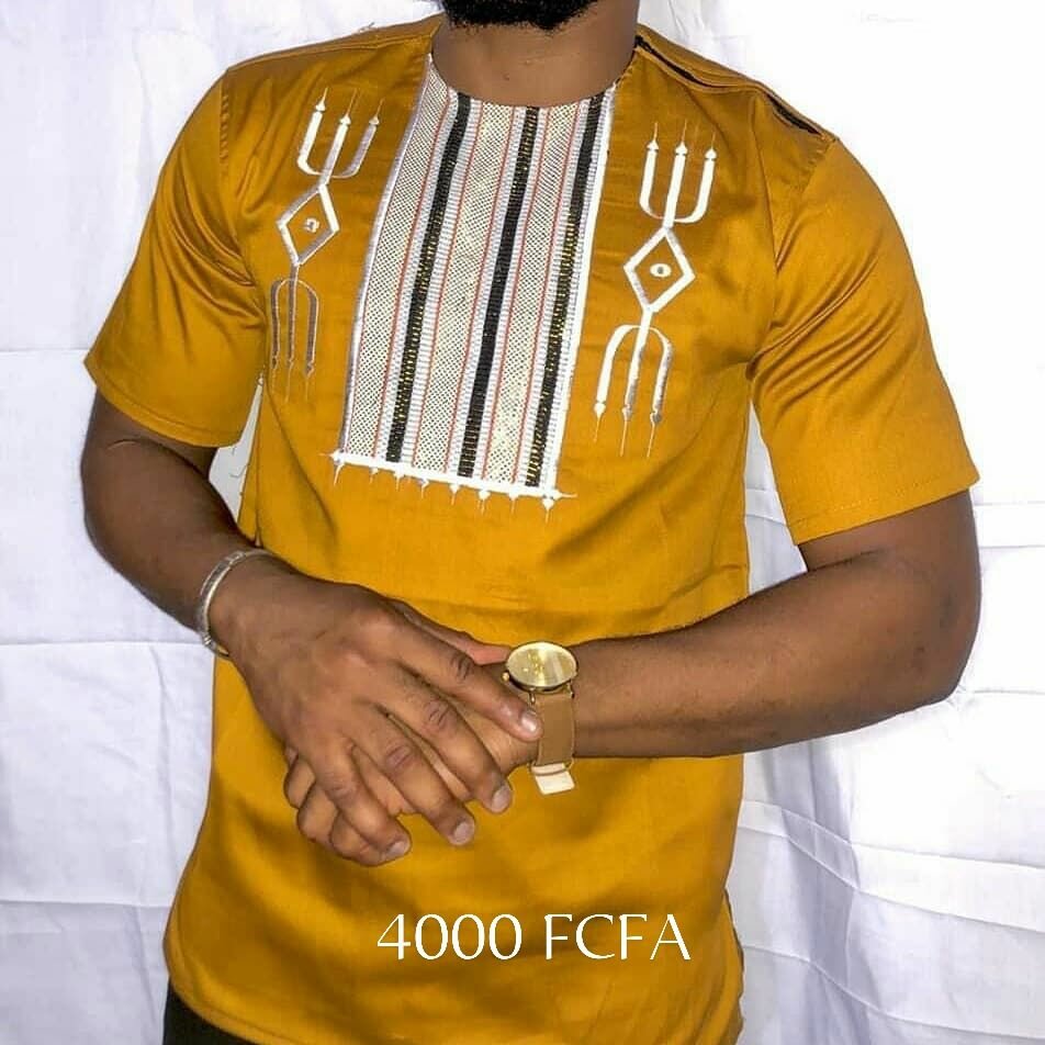Chemise homme MADE IN CÔTE D'IVOIRE