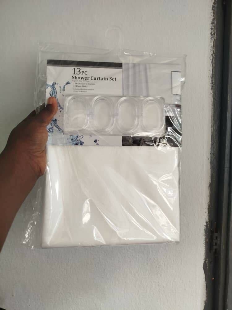 Ensemble Rideau de Douche 13 Pièces