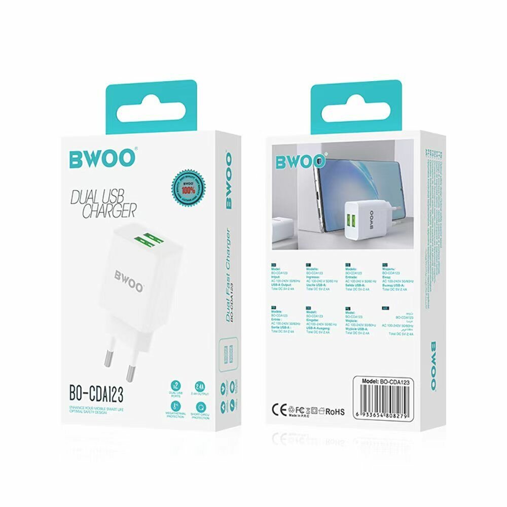 Boitier BWOO 20W 2 Ports USB