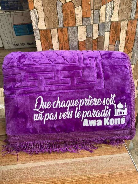 Tapis de prière personnalisés