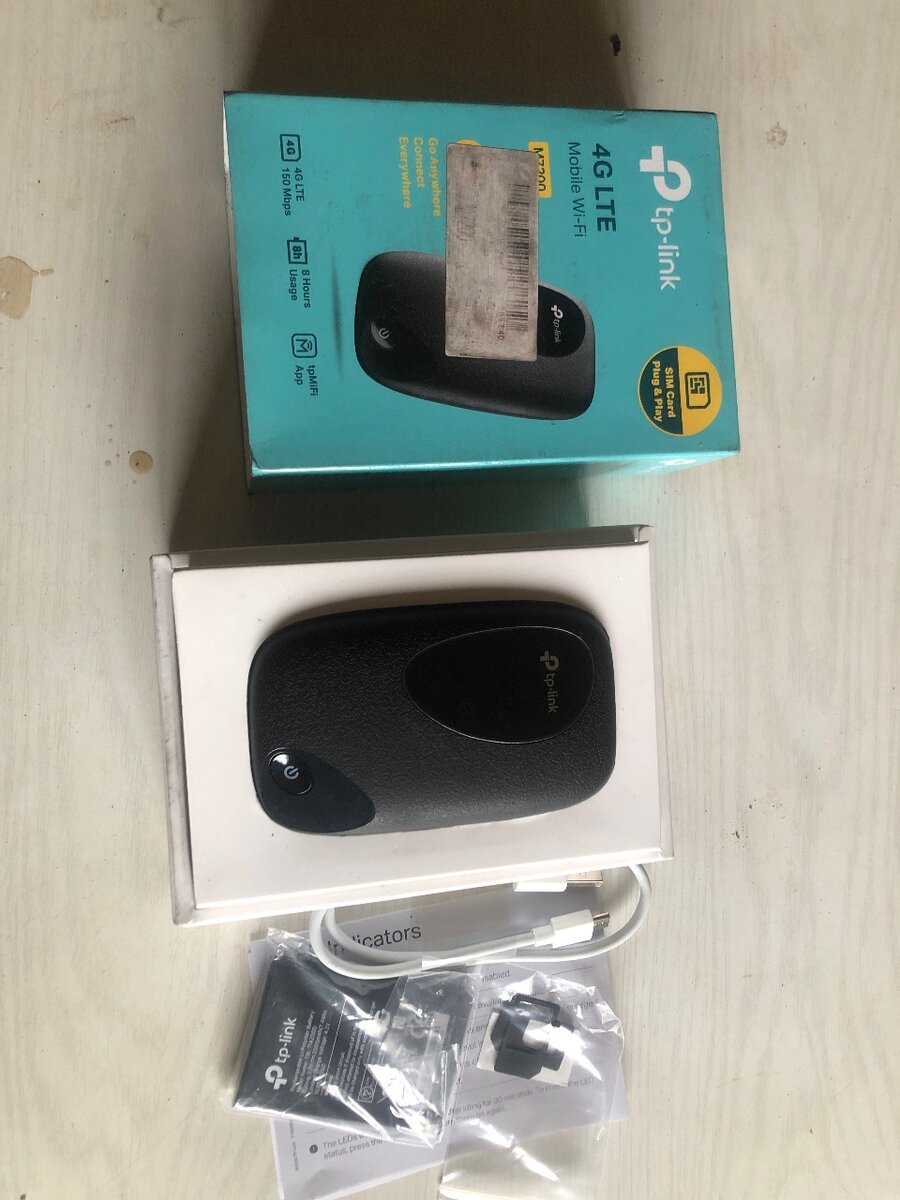 Tplink 4G LTE Mobile Wi-Fi