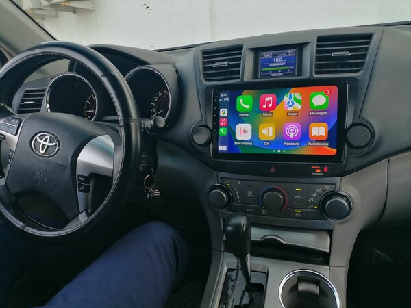 Toyota Highlander 2010 car Android Radio Multimedia