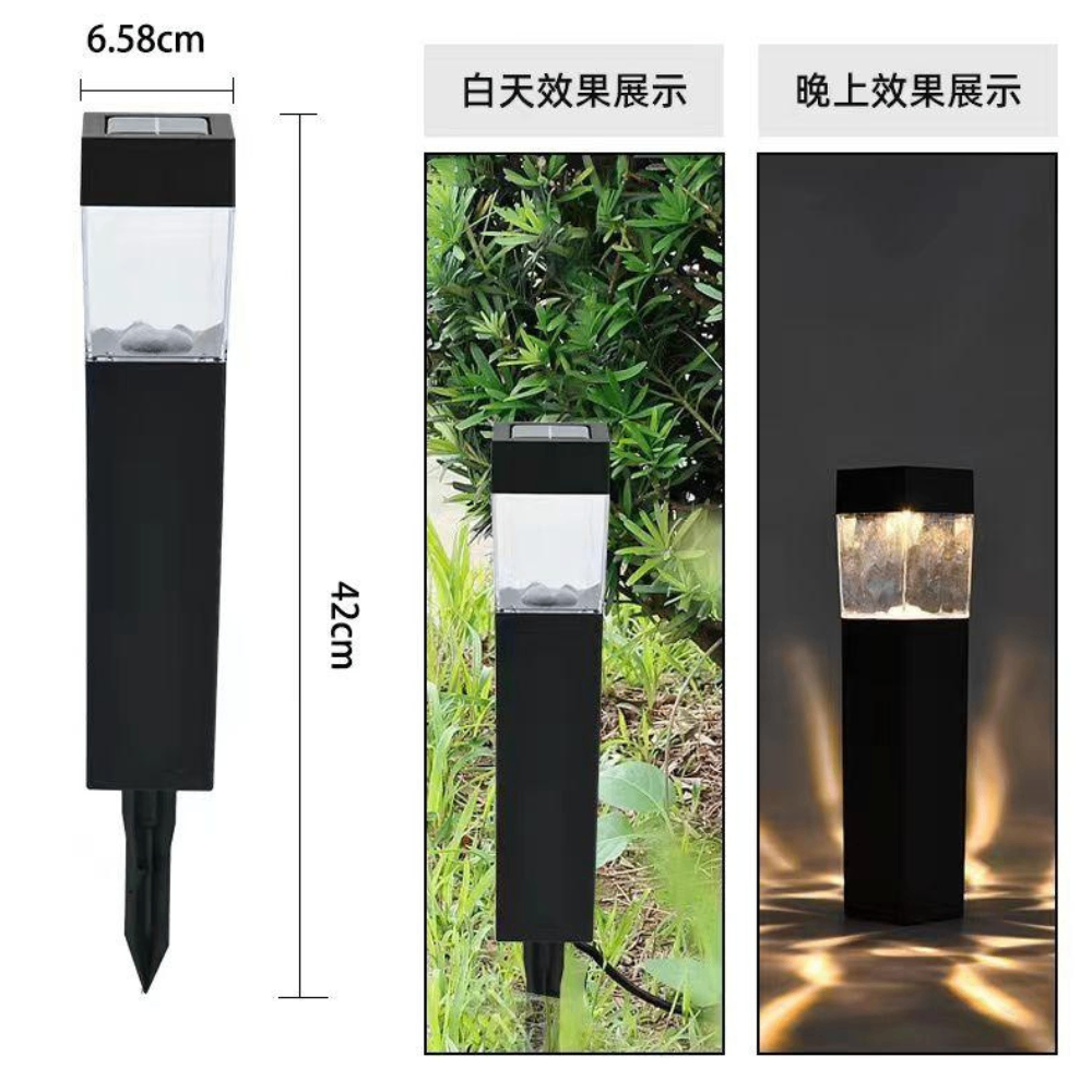 Lampe solaire Jardin Lot 12