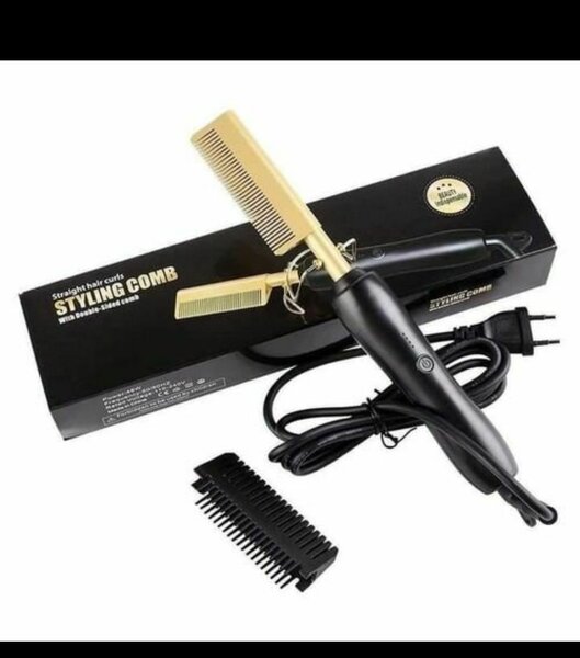 Peigne électrique lissant cheveux