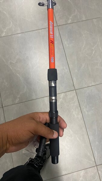 Canne à pêche télescopique