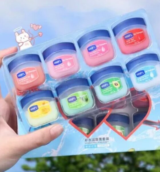 Ensemble de baume à lèvres hydratant