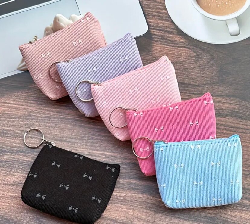 Porte-clés colorés en tissu