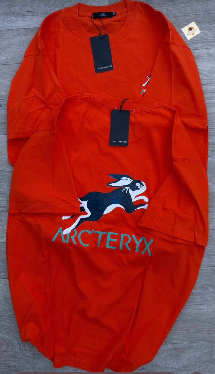 T-shirt rouge ARCTERYX unisexe
