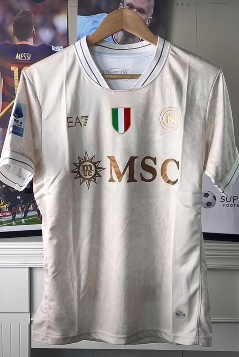 Maillot de Napoli Blanc EA7
