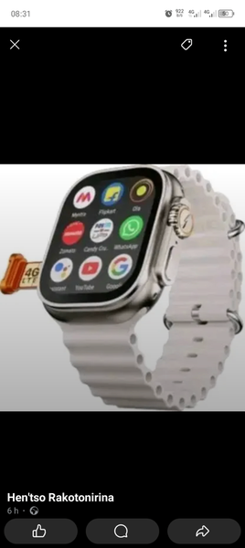 Montre connectée élégante