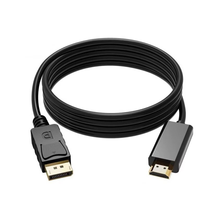 ￼DP to HDMI / HDMI to DP Cable 4K/1080 High Speed Display