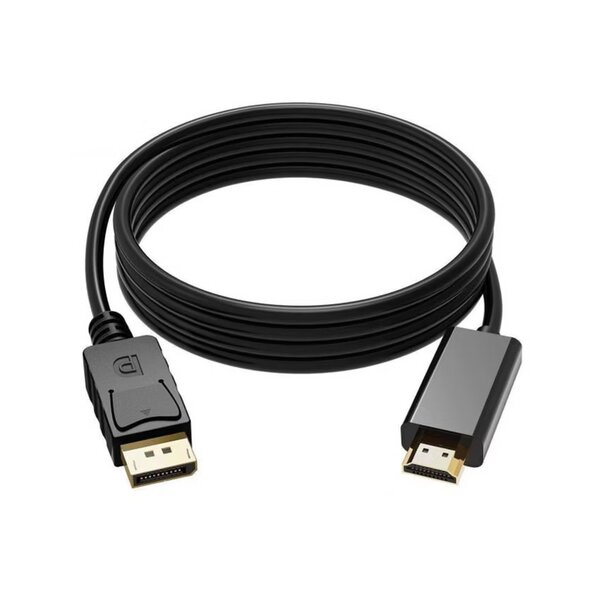 ￼DP to HDMI / HDMI to DP Cable 4K/1080 High Speed Display