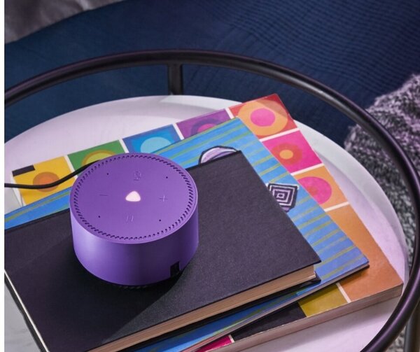 Яндекс Алиса мини - фиолетовый