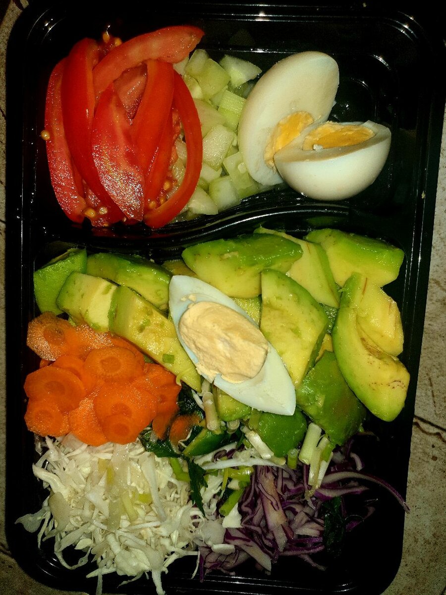 Salade fraîcheur à l'œuf