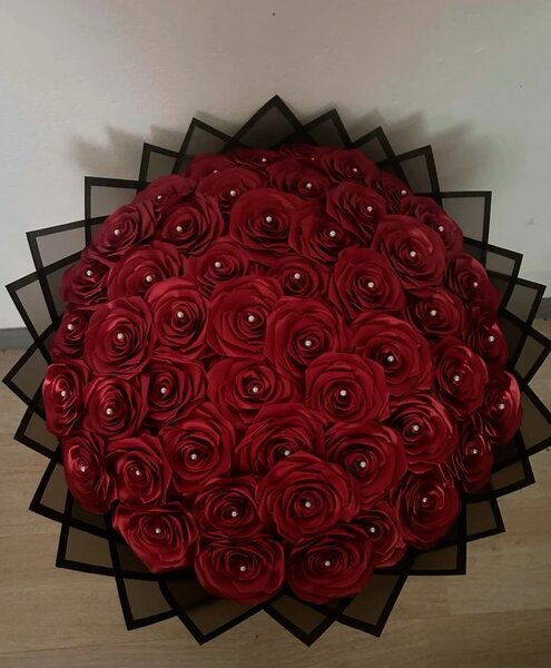 Bouquet romantique de roses