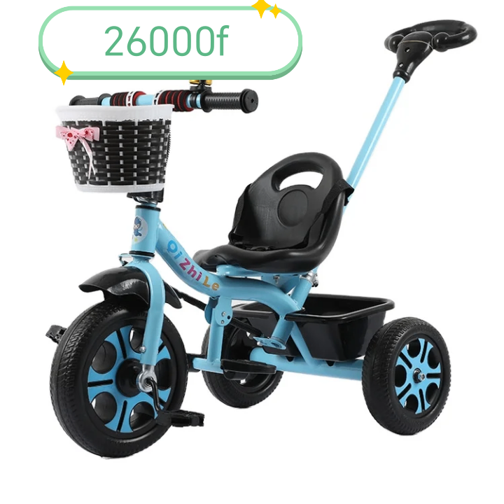Vélo tricycle pour les enfants de 1 à 6 ans