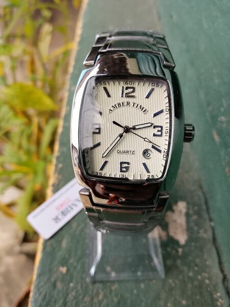 Montre Quartz Acier Luxe