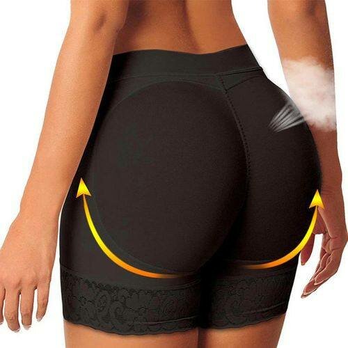 Women Hip Enhancer  Lifter Push Up Bottom Padded Briefs