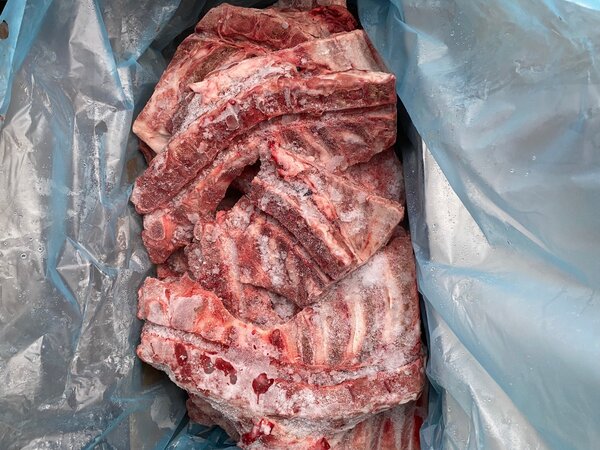 Viande de porcs importés