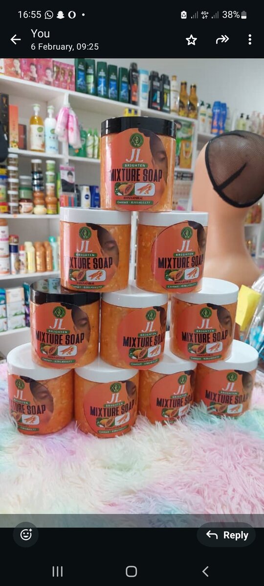 Jl herbal mixture soap