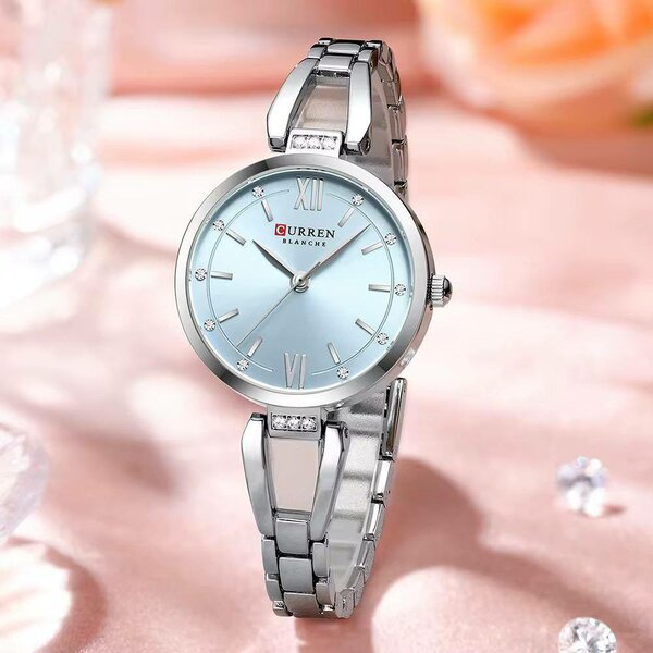Montre Femme Élégante Argent