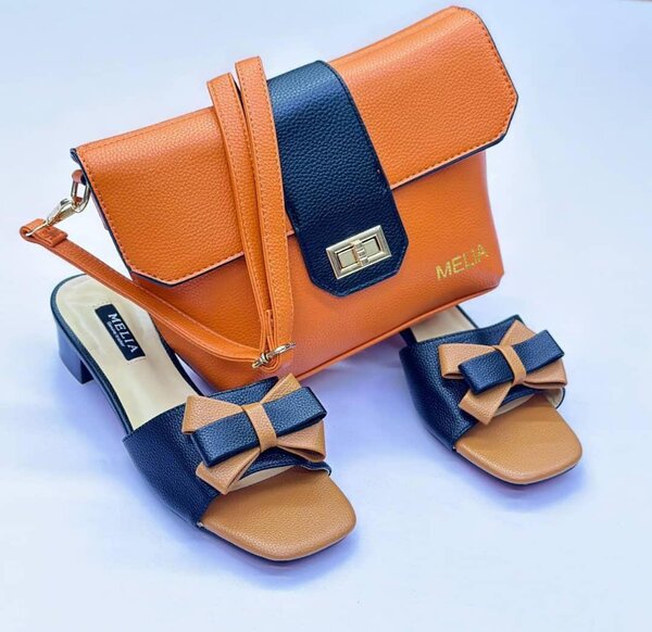 Set sac et sandales coloré