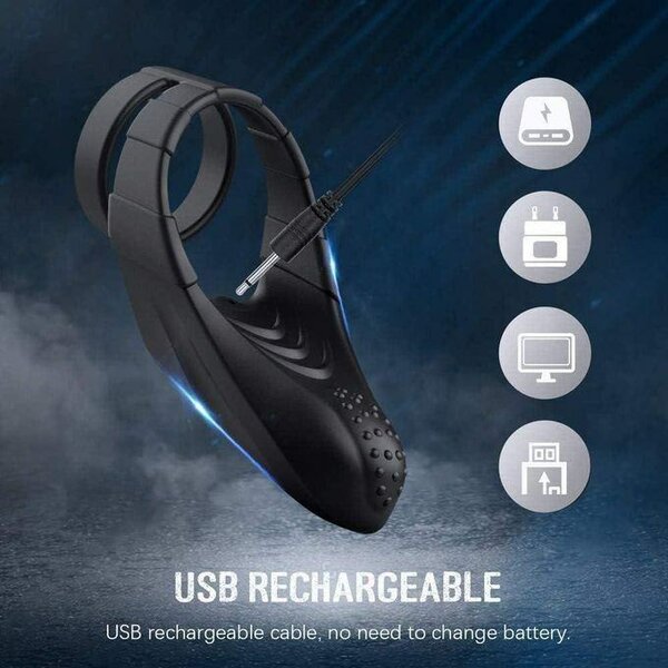 Anneau Vibrant Rechargeable USB