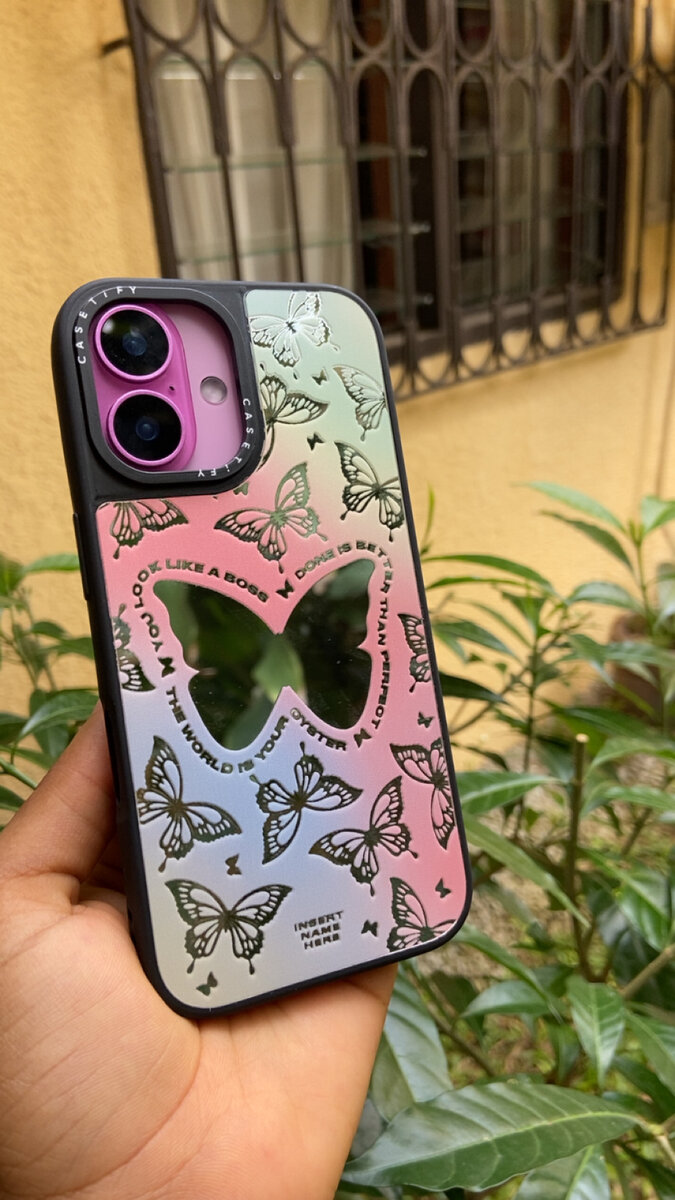 Coque papillon iPhone chic