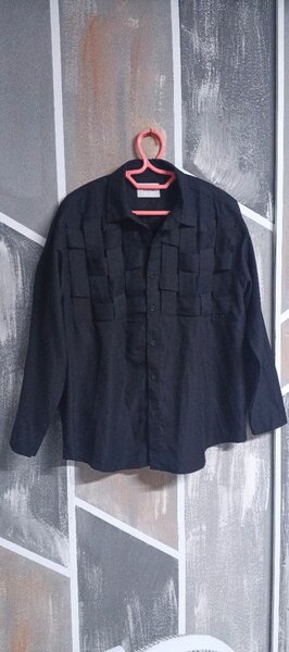 Chemise noire élégante
