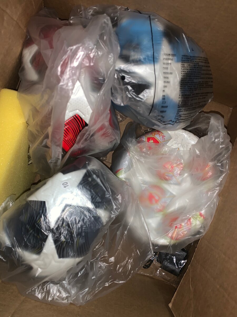 Ballon de football design étoile