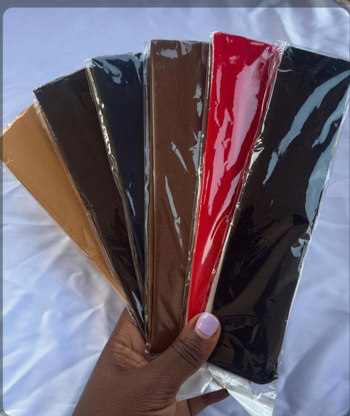 Bandeaux en coton multicolores