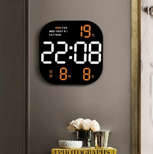 Horloge Murale LED Multifonction