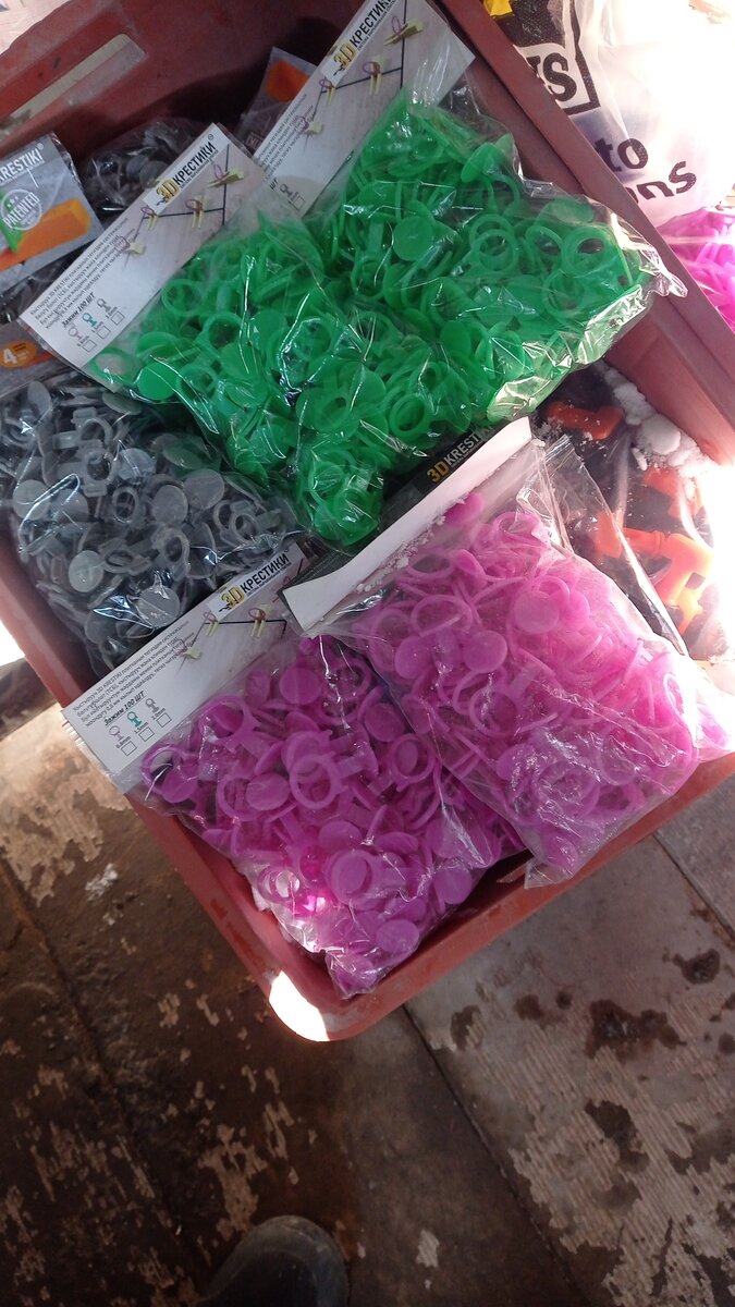 Система выравнивание плитки