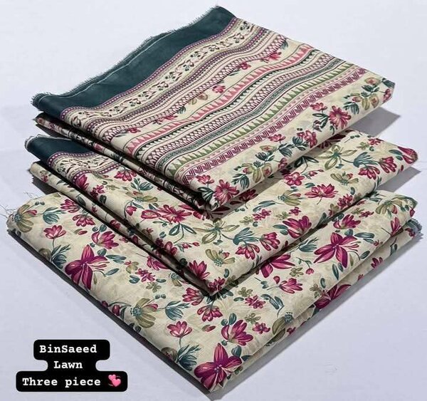Bin saeed printed lawn