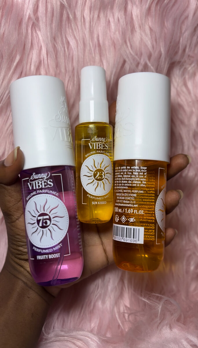 3 Spray Parfumé Sunny Vibes