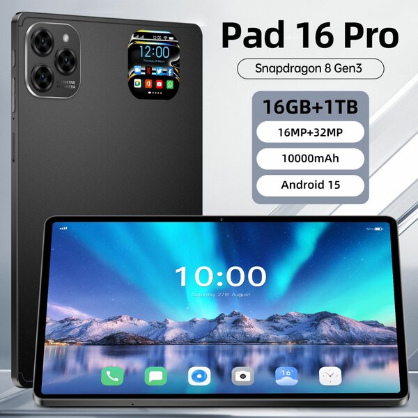 Tablette Pad 16 Pro 16GB+1TB