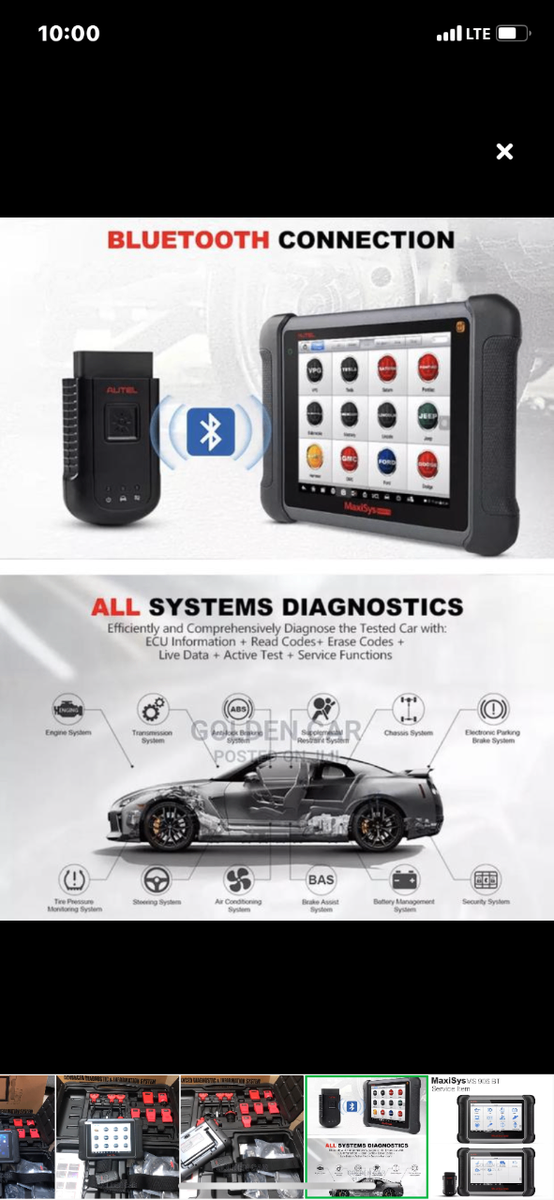 Auto Maxisys Ms906BT OBD2 Car Diagnostic Scanner
