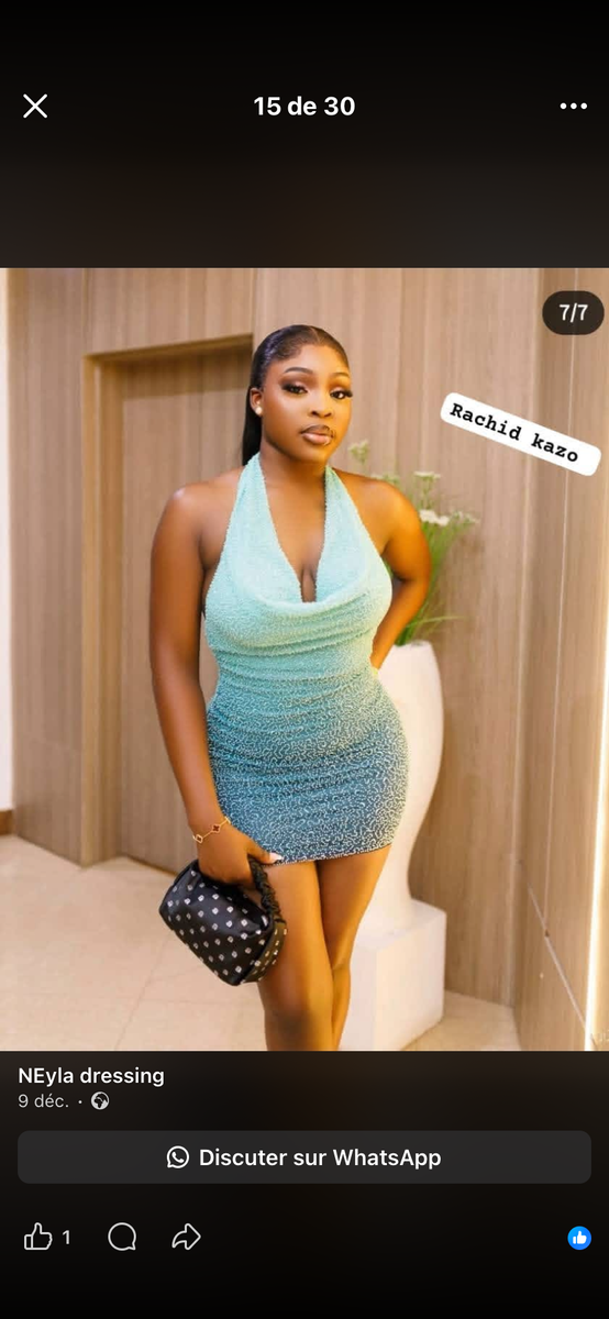 Robe élégante de soirée