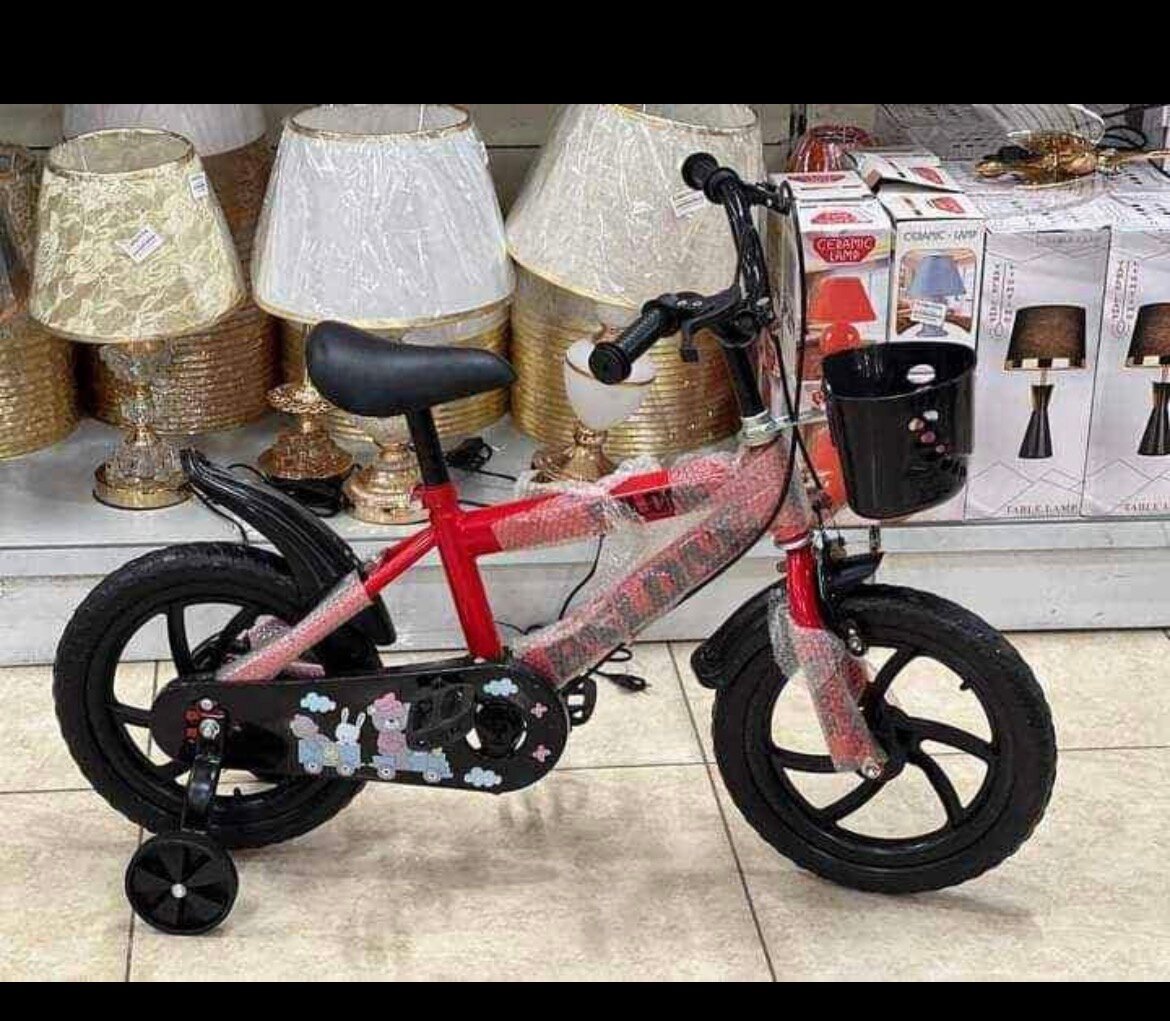 Vélo Enfant Coloré avec Roulettes