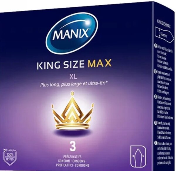 Préservatifs Manix King Size