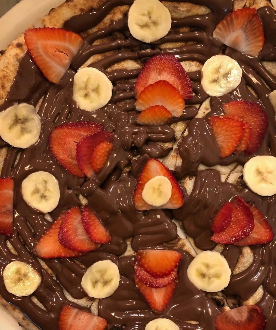 Pizza nutella 4 saisons