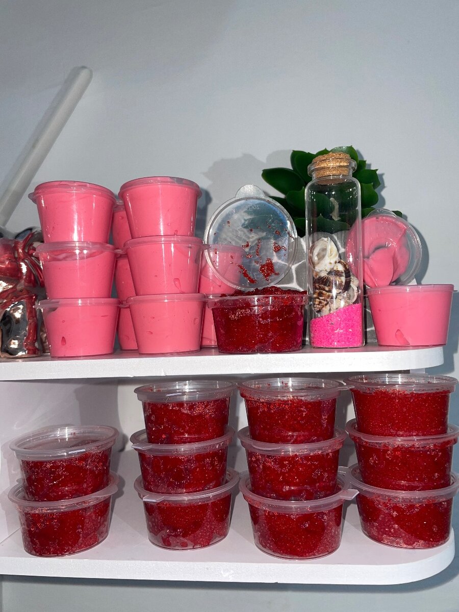 Slime coloré et parfumé