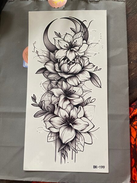 Tatouages temporaires fleuris