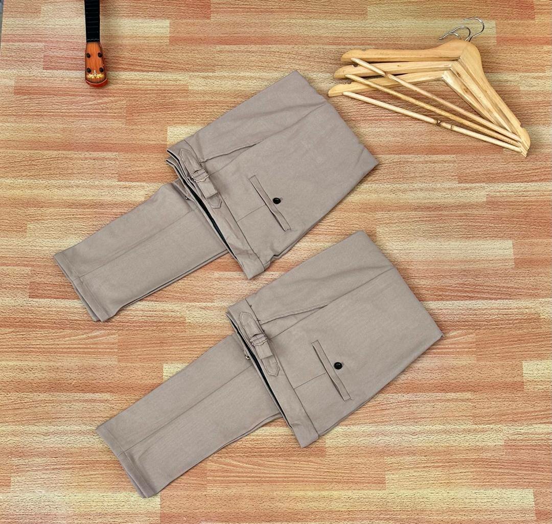 Beltless smart trousers