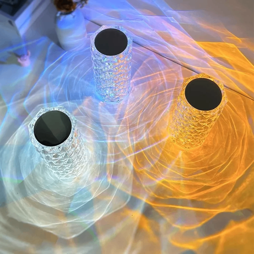 Lampe de Table Cristal LED