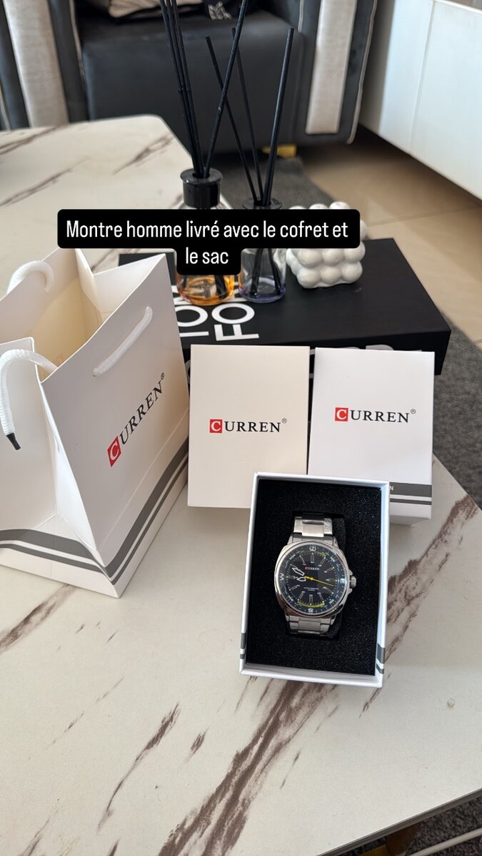 Montre Homme CURREN Élegante