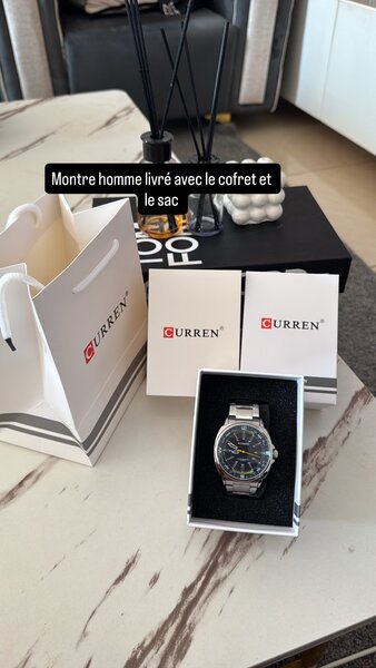 Montre Homme CURREN Élegante